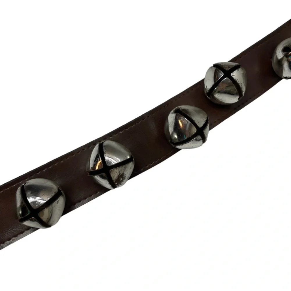 Holiday Sleigh Bells 10 Bell Sleigh Strap Christmas Decorations Jingle Bells